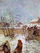 The Garden in Winter, rue Carcel Paul Gauguin